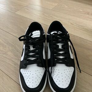 Nike Men's Classic Black and White Sneakers.  NEVER WORN